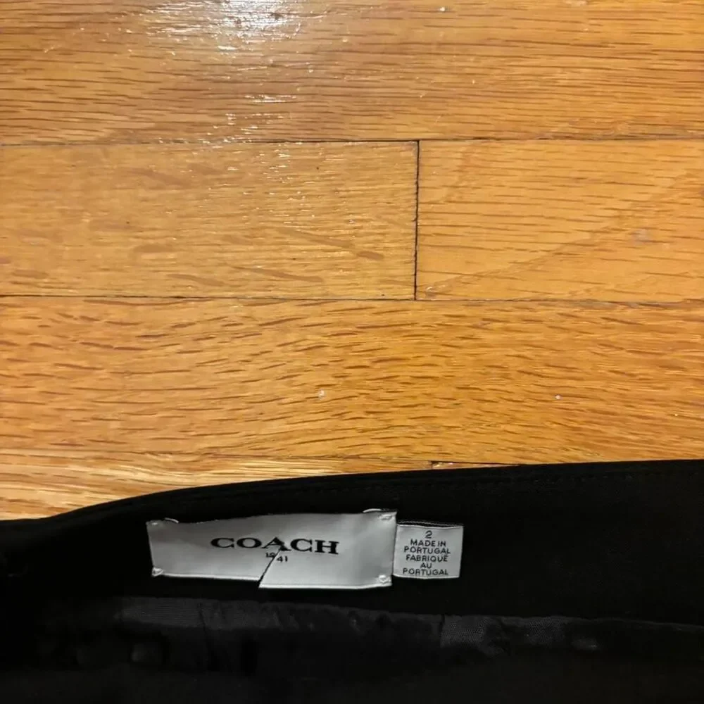 Coach Women's Black Skirt